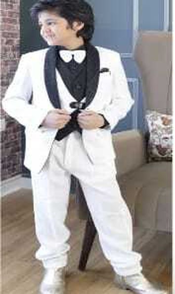 White tuxedo suit